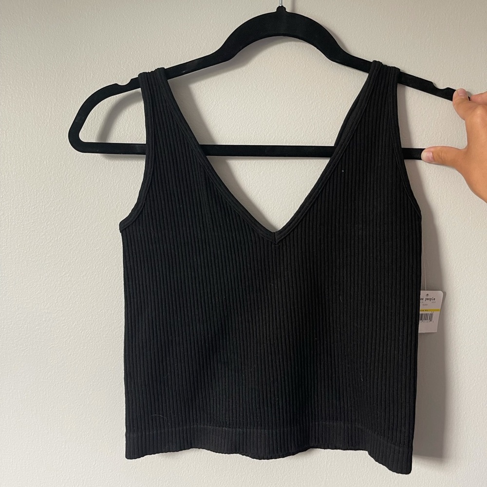 Free People Movement ribbed tank top